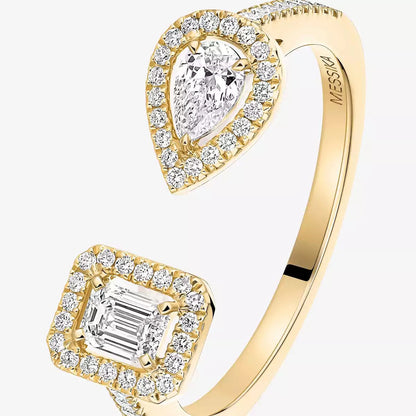 [Amore Jewels]My Twin Toi Gold Diamond Ring