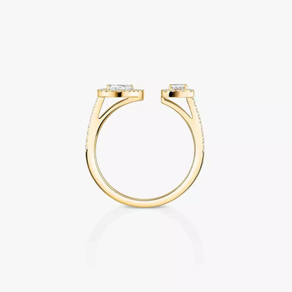 [Amore Jewels]My Twin Toi Gold Diamond Ring