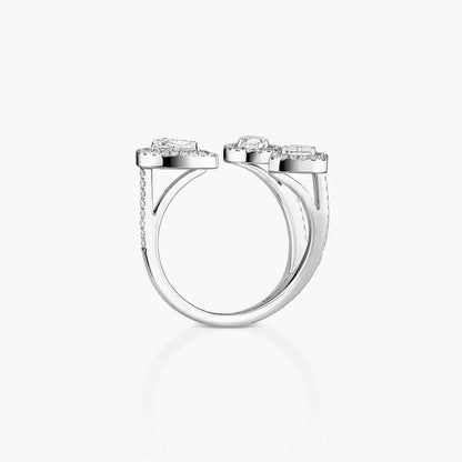 [Amore Jewels]  Diamond Ring 0,25ct My Twin Trilogy