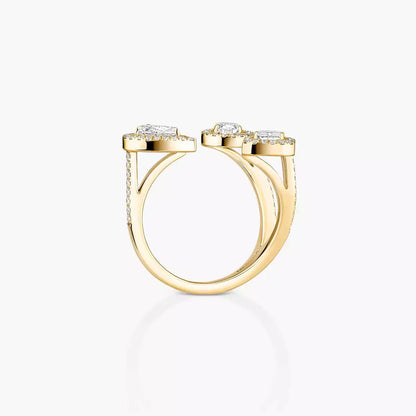 [Amore Jewels]  Diamond Ring 0,25ct My Twin Trilogy