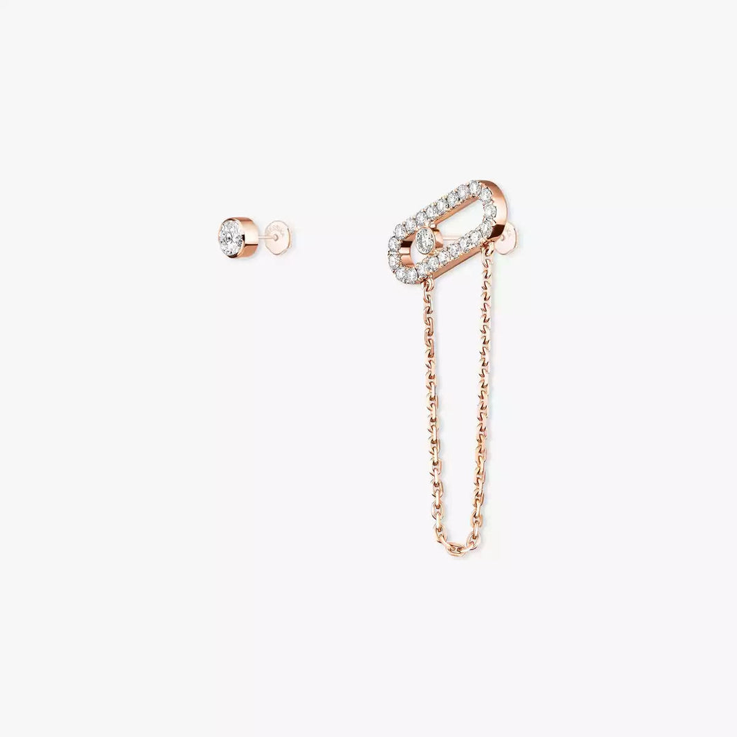 [Amore Jewels]Move Uno Diamond Earrings
