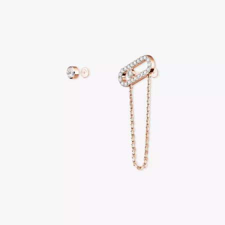 [Amore Jewels]Move Uno Diamond Earrings