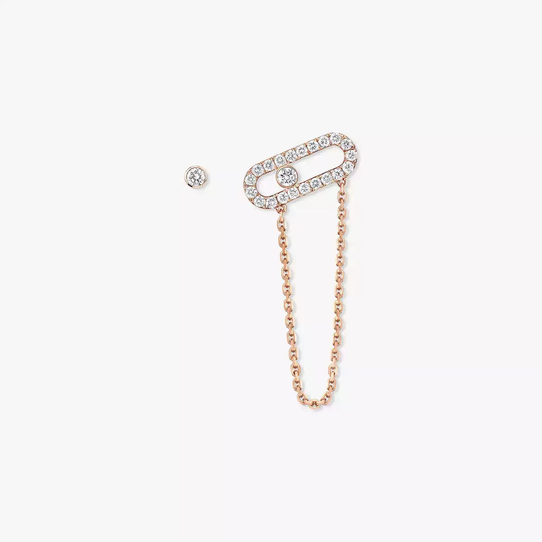 [Amore Jewels]Move Uno Diamond Earrings