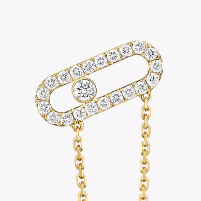 [Amore Jewels]Move Uno Diamond Earrings