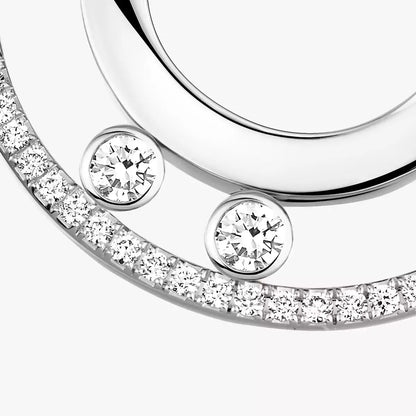 [Amore Jewels] Move Romane Small Diamond Hoop Earrings