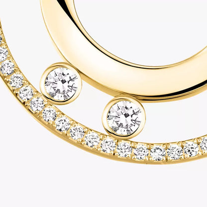 [Amore Jewels] Move Romane Small Diamond Hoop Earrings