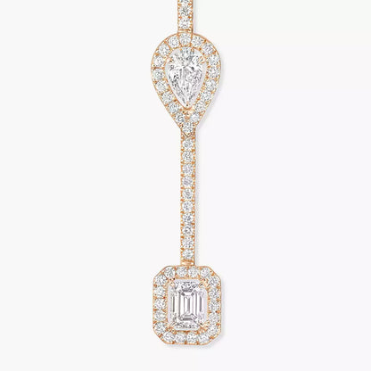 [Amore Jewels]Diamond Drop Earrings My Twin