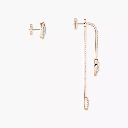 [Amore Jewels]Diamond Drop Earrings My Twin