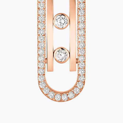 [Amore Jewels]Diamond Pendant Earrings Move 10Th