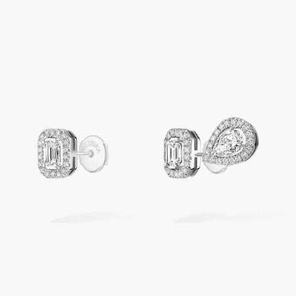 [Amore Jewels]Diamond Earrings 0,10ct My Twin 1+2