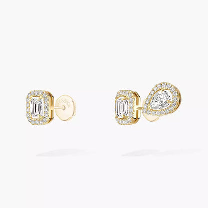 [Amore Jewels]Diamond Earrings 0,10ct My Twin 1+2
