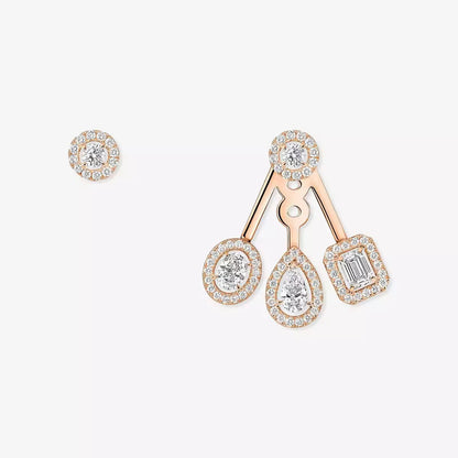 [Amore Jewels] My Twin Trio  Diamond Earrings