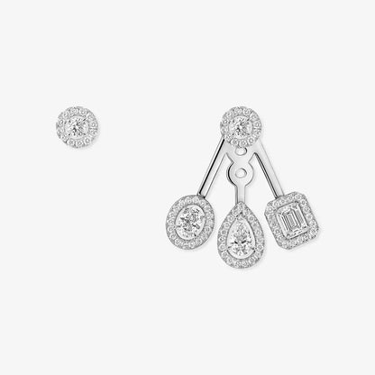 [Amore Jewels] My Twin Trio  Diamond Earrings