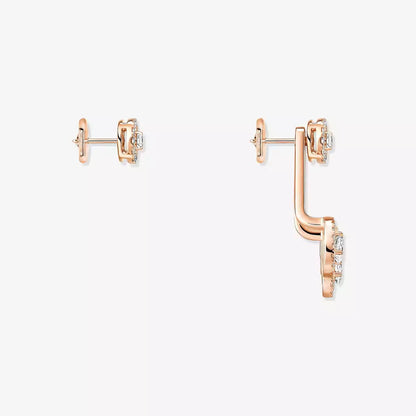 [Amore Jewels] My Twin Trio  Diamond Earrings