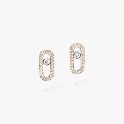 [Amore Jewels]Move Uno Diamond Earrings