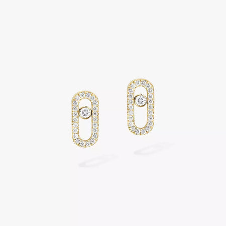 [Amore Jewels]Move Uno Diamond Earrings
