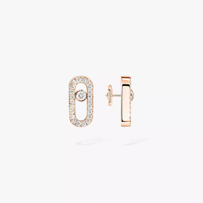 [Amore Jewels]Move Uno Diamond Earrings