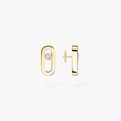 [Amore Jewels]Move Uno Diamond Stud Earrings