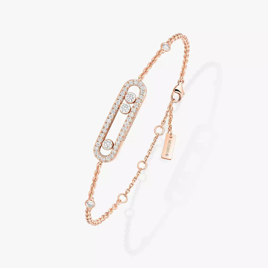 [Amore Jewels]Pavé Baby Move Diamond Bracelet