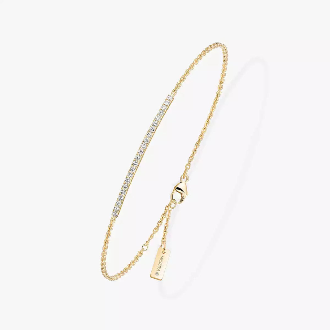 [Amore Jewels]Diamond Thin Bangle 0.15ct My Twin Toi & Moi