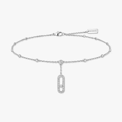 [Amore Jewels] Move Uno pavé ankle bracelet