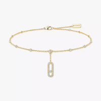 [Amore Jewels] Move Uno pavé ankle bracelet