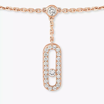 [Amore Jewels] Move Uno pavé ankle bracelet