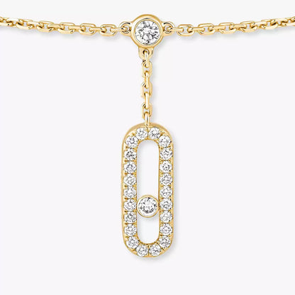 [Amore Jewels] Move Uno pavé ankle bracelet