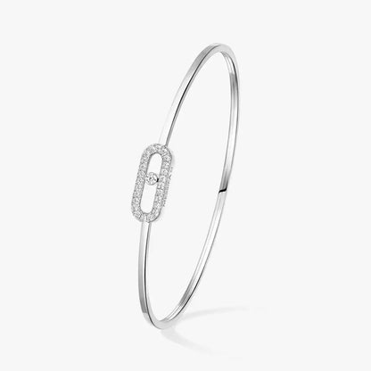 [Amore Jewels]Move Uno pavé flex bangle medium