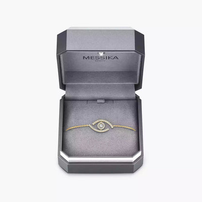 [Amore Jewels]Lucky Eye Pave-Set Diamond Bracelet