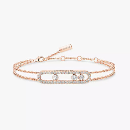 [Amore Jewels] Move Classique pavé bracelet