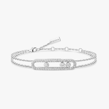 [Amore Jewels] Move Classique pavé bracelet