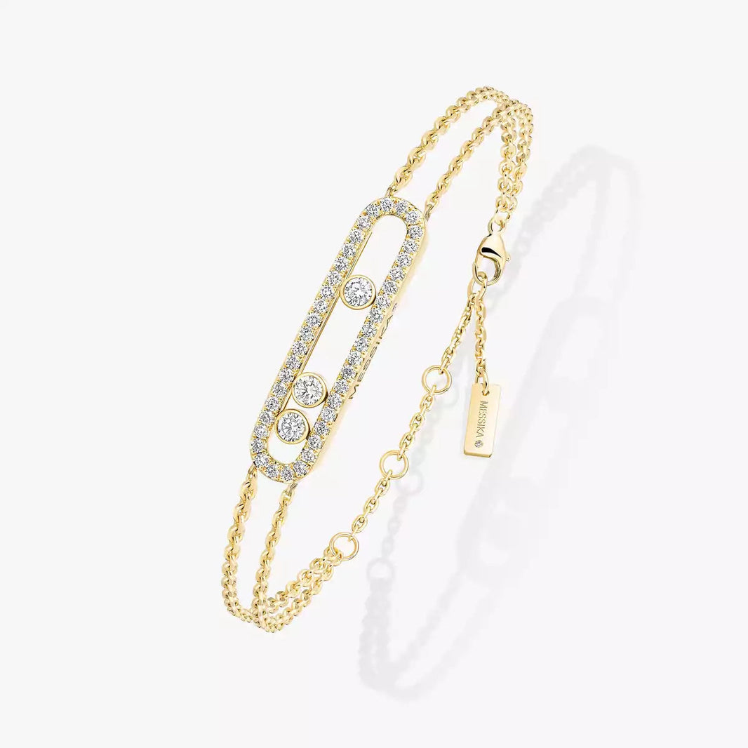 [Amore Jewels] Move Classique pavé bracelet