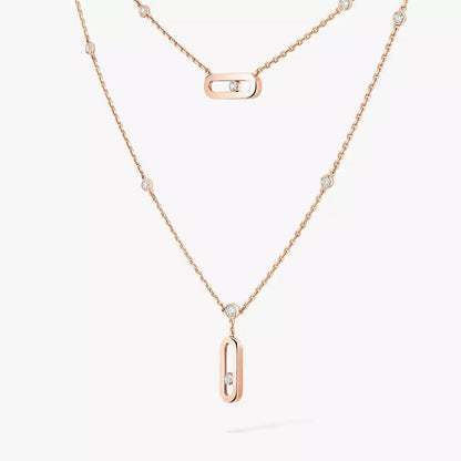 [Amore Jewels] Move Uno Diamond Necklace