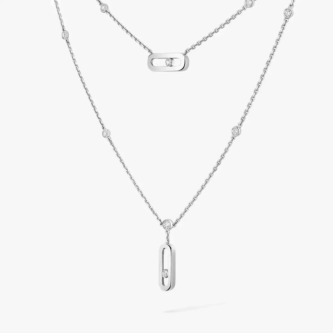 [Amore Jewels] Move Uno Diamond Necklace