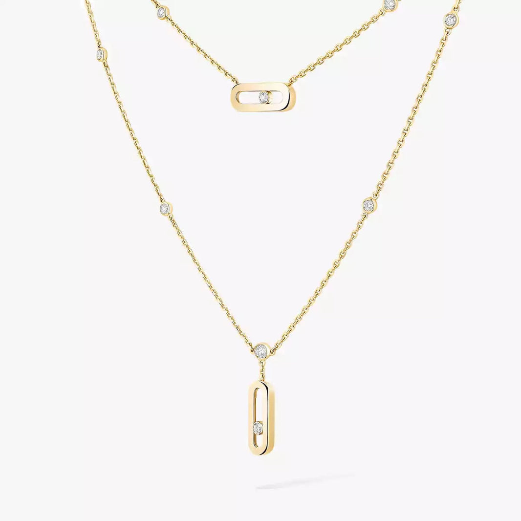 [Amore Jewels] Move Uno Diamond Necklace