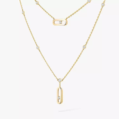[Amore Jewels] Move Uno Diamond Necklace