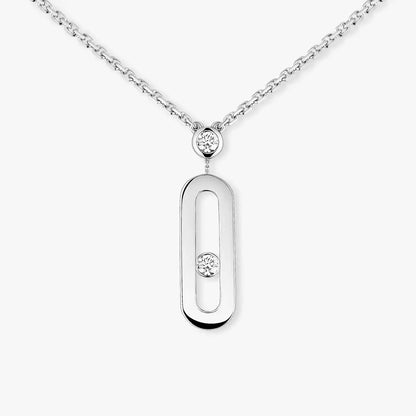 [Amore Jewels] Move Uno Gold Diamond Long Necklace