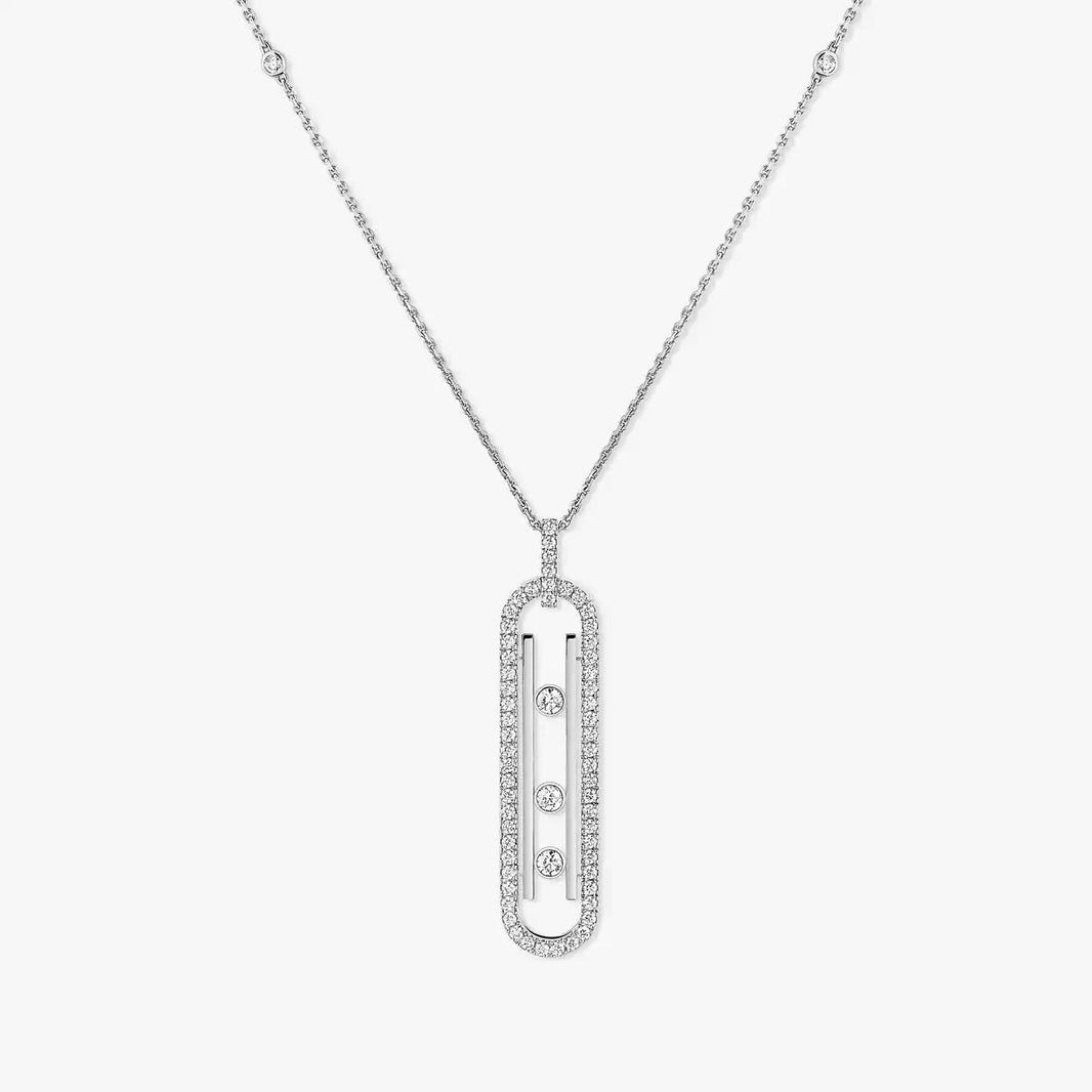[Amore Jewels]Diamond Necklace Move 10Th