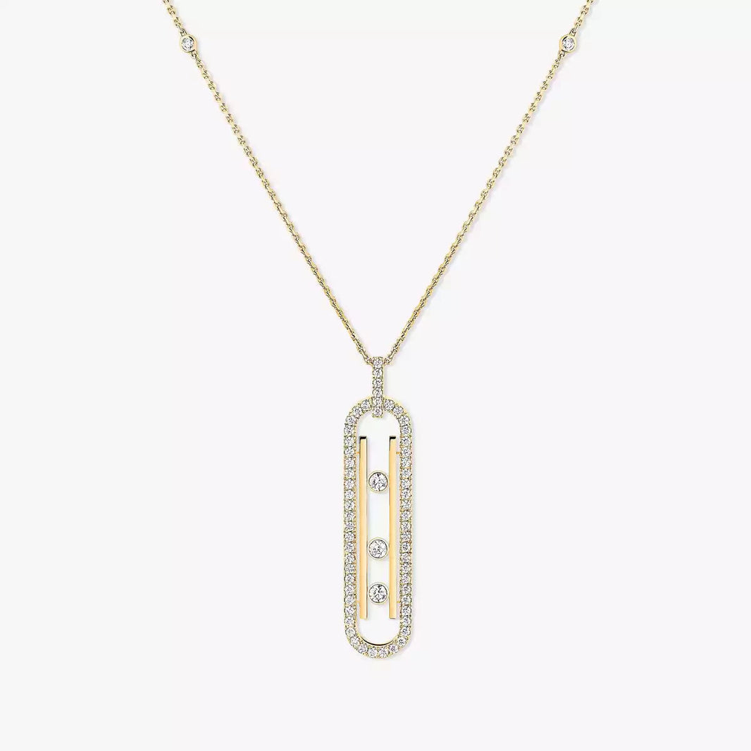 [Amore Jewels]Diamond Necklace Move 10Th