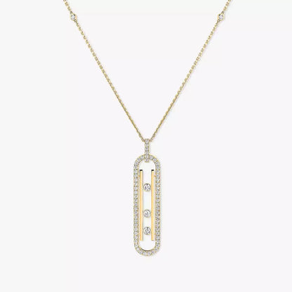 [Amore Jewels]Diamond Necklace Move 10Th