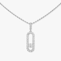 [Amore Jewels]Move Uno Diamond Necklace in Rose Gold