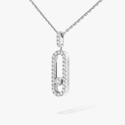 [Amore Jewels]Move Uno Diamond Necklace in Rose Gold