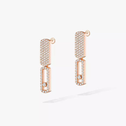 [Amore Jewels]Imperial Move SM Diamond Earrings