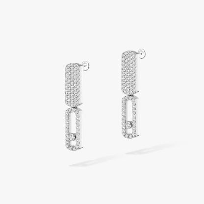 [Amore Jewels]Imperial Move SM Diamond Earrings