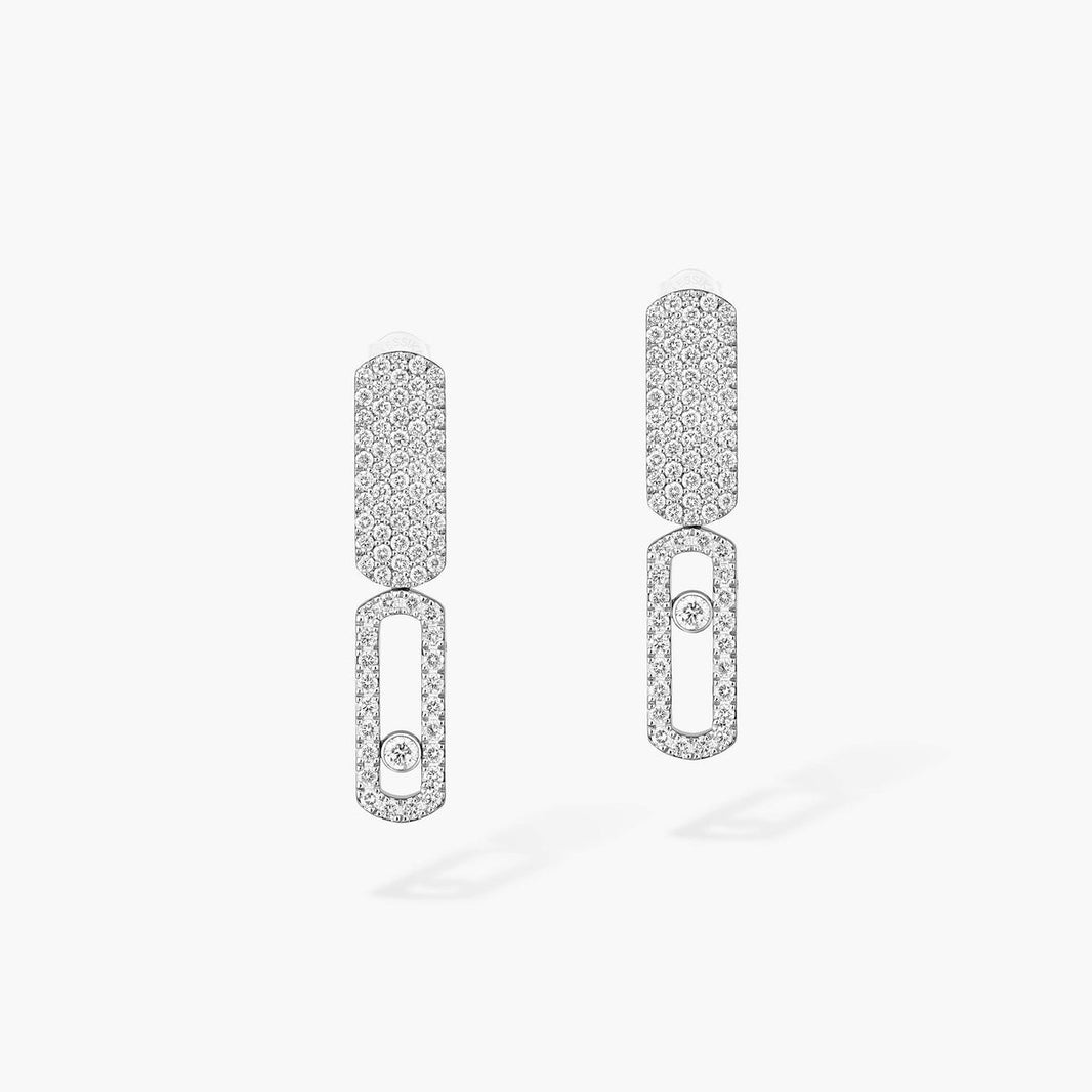 [Amore Jewels]Imperial Move SM Diamond Earrings