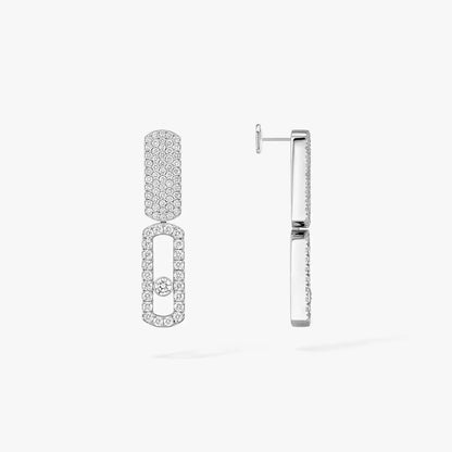 [Amore Jewels]Imperial Move SM Diamond Earrings