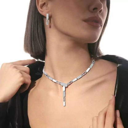 [Amore Jewels]Imperial Move SM Diamond Earrings