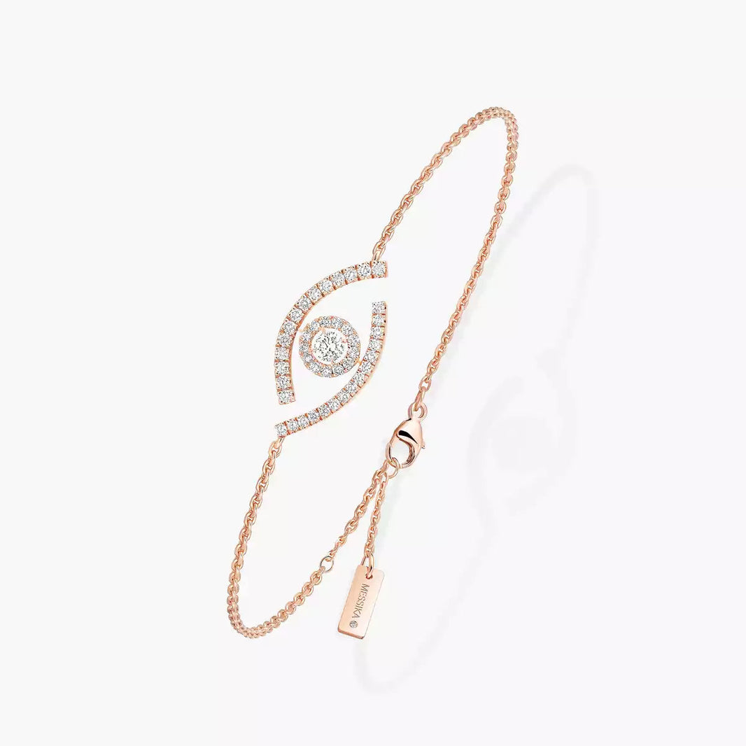 [Amore Jewels]Lucky Eye Pave-Set Diamond Bracelet