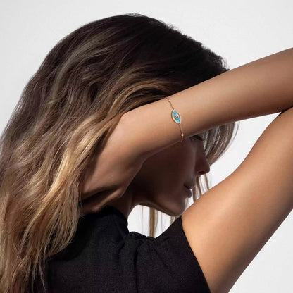 [Amore Jewels]Lucky Eye Diamond Bracelet